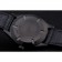 IWC Mark XVll quadrante nero cassa in acciaio inossidabile nero cinturino in pelle nera