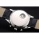 Patek Philippe cronografo con fasi lunari quadrante bianco cassa in acciaio inossidabile cinturino in pelle nera 622841