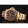 Rolex Submariner Skull Limited Edition quadrante marrone cassa e bracciale in oro 1454070