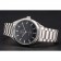 Omega Globemaster quadrante nero cassa e bracciale in acciaio inossidabile