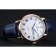 Patek Philippe Calatrava quadrante bianco blu numeri romani cassa in oro bracciale in pelle blu 1454056