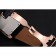 Cartier Tank MC quadrante bianco cassa in oro cinturino in pelle nera 622579