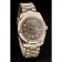 Rolex Swiss DayDate oro acciaio inossidabile lunetta a coste quadrante in oro 41997