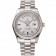 Swiss Rolex Day-Date Diamonds Bezel Stainless Steel Bracelet 1454109