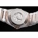 Omega Swiss Constellation Jewelry Diamond Case Radial Emblem quadrante bianco