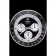Rolex Daytona Cosmograph Orologio da parete Nero-Rosso 622.480
