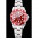 Rolex Submariner quadrante rosso cinturino in acciaio inossidabile 1454154