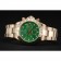 Rolex Cosmograph Daytona Quadrante Verde Cassa e Bracciale in Oro - 1454244