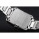 Cartier Tank Anglaise 30 millimetri quadrante bianco diamanti cassa in acciaio bracciale in acciaio inossidabile