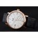 Piaget Altiplano Cassa in oro quadrante bianco Bracciale in pelle nera 622628