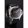 Swiss Panerai Luminor Flyback cronografo quadrante nero cassa in acciaio inossidabile cinturino in pelle nera