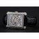 Swiss Piaget Emperador Tourbillon Skeleton Silver Diamond Case Bracciale in pelle nera 1453943