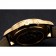 Swiss Patek Philippe Grand Complications quadrante in oro con riserva di carica e cassa con cinturino in pelle nera con lunetta in diamanti