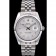 Rolex Swiss DateJust in acciaio inossidabile con quadrante argentato a coste 41996