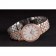 Vacheron Constantin Patrimony Traditionnelle quadrante bianco cassa in oro rosa con diamanti bracciale bicolore