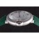 Cartier Ballon Bleu lunetta in argento con quadrante in madreperla cinturino in pelle verde 621552