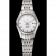 Omega De Ville Ladies quadrante bianco cassa e bracciale in acciaio inossidabile con numeri romani 1453792