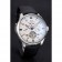 IWC Pilot Tourbillon quadrante bianco Cassa in acciaio inossidabile Cinturino in tessuto nero
