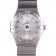 Omega Constellation quadrante grigio cinturino in acciaio inossidabile 621458