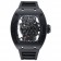 Richard Mille RM 055 Bracciale in gomma nera Bubba Watson con cassa nera 1454199