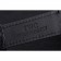IWC Portofino Tourbillon quadrante nero cassa in acciaio inossidabile cinturino in pelle nera