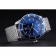 Orologio Breitling Certifie SuperOcean con quadrante blu blu