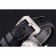 Panerai Luminor Marina 1950 quadrante nero cassa in acciaio spazzolato cinturino in pelle goffrata nera