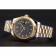 Swiss Rolex Datejust quadrante nero cassa in acciaio inossidabile lunetta in oro bracciale bicolore