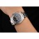 Cassa e bracciale in acciaio inossidabile con quadrante nero Swiss Rolex Yacht-Master