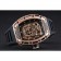 Richard Mille Tourbillon Skull RM 052 Bracciale in gomma nera con cassa in oro rosa 1454252