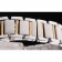 Cartier Tank Francaise 22mm quadrante bianco cassa in acciaio inossidabile bracciale bicolore
