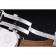 Breitling Transocean Chronograph Unitime quadrante nero Cassa in acciaio inossidabile Bracciale in pelle nera 622242