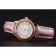 Omega De Ville Prestige Small Seconds quadrante bianco lunetta con diamanti Cassa in oro rosa Cinturino in pelle rosa