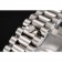Swiss Rolex Datejust quadrante nero con numeri romani cassa e bracciale in acciaio inossidabile