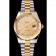 Swiss Rolex Datejust quadrante in oro con lunetta in oro cassa in acciaio inossidabile bracciale bicolore