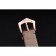 Patek Philippe Calatrava quadrante bianco numeri diamanti cassa in oro rosa cinturino in pelle marrone 622834