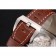 Panerai Luminor Marina 1950 quadrante nero cassa in acciaio spazzolato cinturino in pelle marrone chiaro