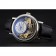 Breguet Duo Tourbillon Cassa argento quadrante bianco Bracciale in pelle nera 622622