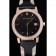 Burberry The City Classico Cassa con Diamanti Quadrante Nero Bracciale Nero-622569