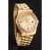 Swiss Rolex Day-Date diamanti e rubini quadrante champagne bracciale in oro 1454100