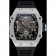 Richard Mille Tourbillion Rafael Nadal RM27-01 Bracciale in gomma nera con cassa in argento 1454254