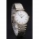 Longines La Grande Classique Two Tone Band quadrante bianco Diamond Bezel Homme 622103