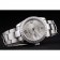 Rolex Datejust acciaio inossidabile lucidato quadrante argento fiori placcato diamante 98081