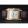 Piaget Emperador Limited Edition quadrante bianco con cassa in oro inciso Bracciale in pelle marrone 1454139