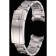 Bracciale a maglie Rolex in acciaio inossidabile spazzolato 622494