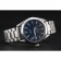 Omega Seamaster quadrante nero cinturino in acciaio inossidabile 622165