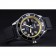 Swiss Orologio Breitling Superocean con quadrante nero giallo 622331