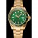 Swiss Rolex GMT Master II - Quadrante e Lunetta Verdi - Cassa e Bracciale in Oro - 1453750