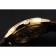 Swiss Vacheron Constantin Patrimony Grand Taille quadrante nero Bracciale in pelle marrone cassa in oro 1454178