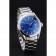 Omega Seamaster quadrante blu cinturino in acciaio inossidabile 622166